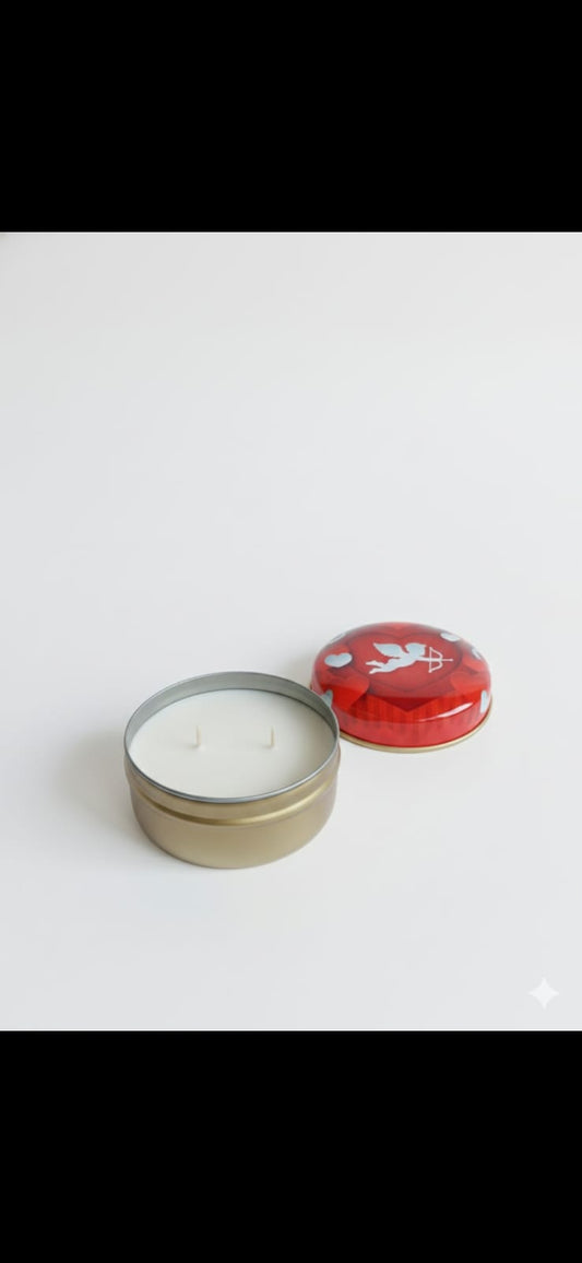 🕯️ Serenity Glow | Amber & Lavanta Kokulu El Yapımı Soya Mumu | Happy Blaze Candle